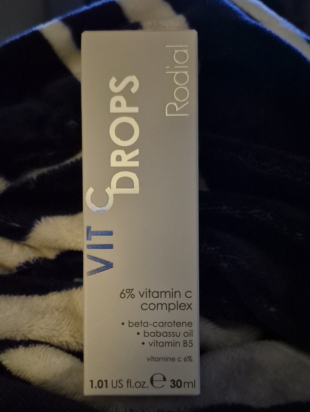 Rodial VIT C Drops Serum – White & Silver Packaging